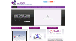 Desktop Screenshot of amrc.ma