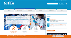 Desktop Screenshot of amrc.org.uk
