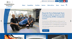 Desktop Screenshot of amrc.co.uk